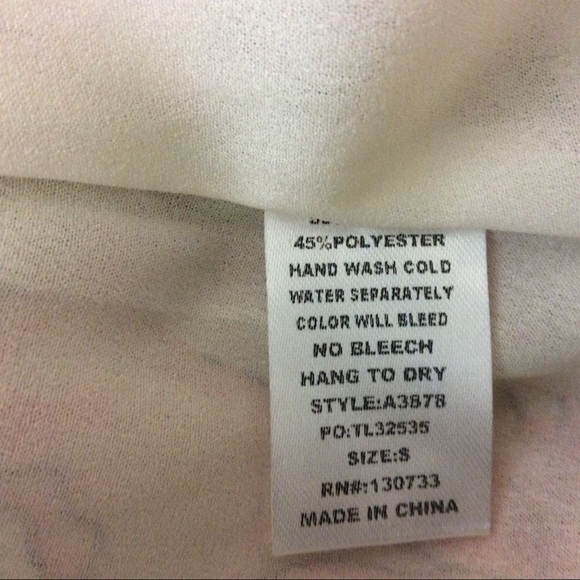 New Umgee Flutter Sleeve Floral Tunic Top Dress S - Picture 6 of 6